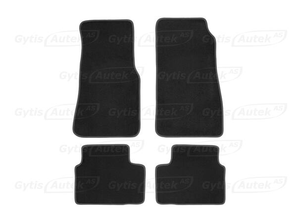 Bilmattor. Textil Nissan 300ZX Z31 1983-1989 