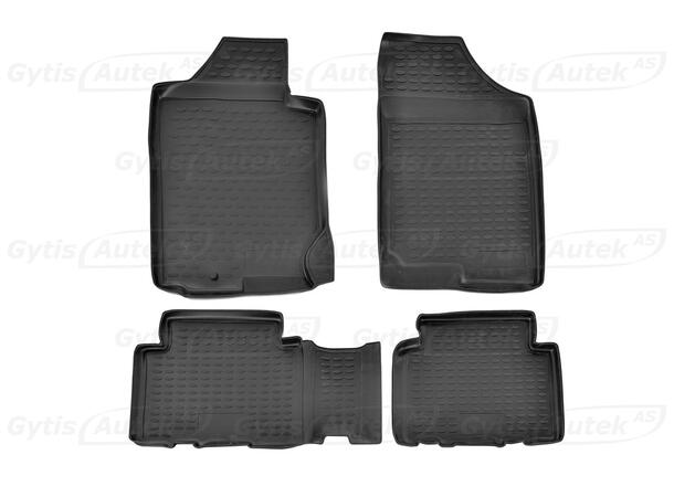 Bilmattor till Kia Carens 2006-2012 | gytek.se