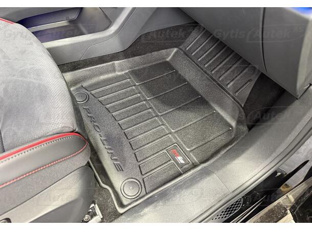 Gulvmatter. Gummi VW ID.7 2024-> 