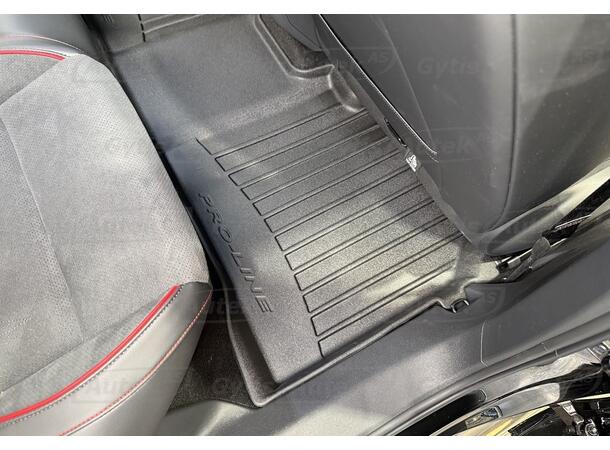 Gulvmatter. Gummi VW ID.7 2024-> 