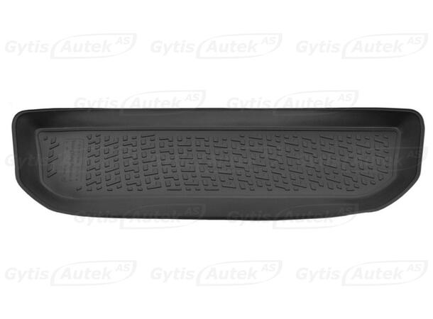 Bilmatta. 3. rad. Gummi SsangYong Rexton 2006-2014 