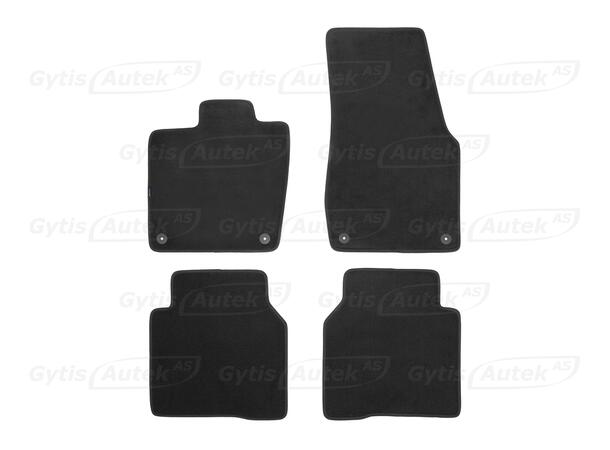 Bilmattor. Textil VW ID.7 2024-> 