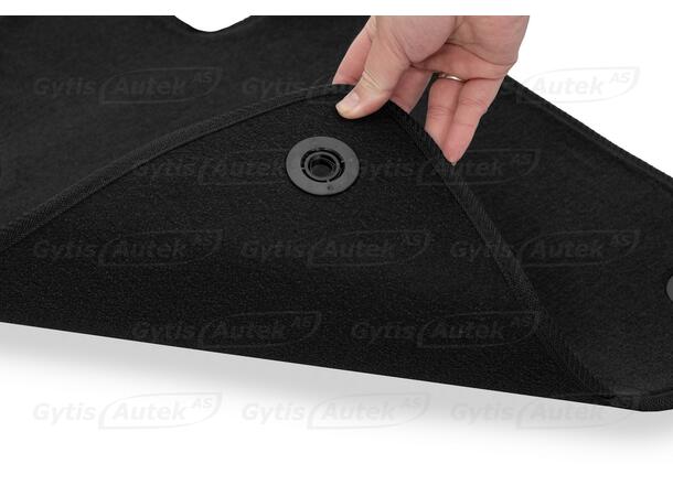 Bilmattor. Textil VW ID.7 2024-> 