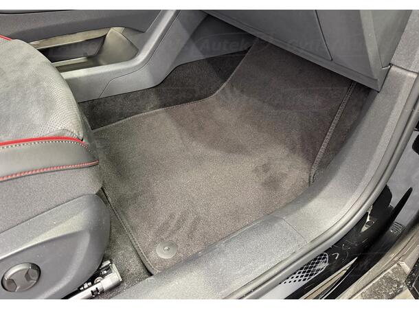 Bilmattor. Textil VW ID.7 2024-> 