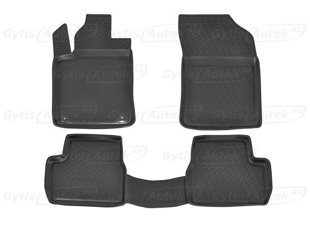 Bilmattor till Citroen C3 2009-2016 | gytek.se