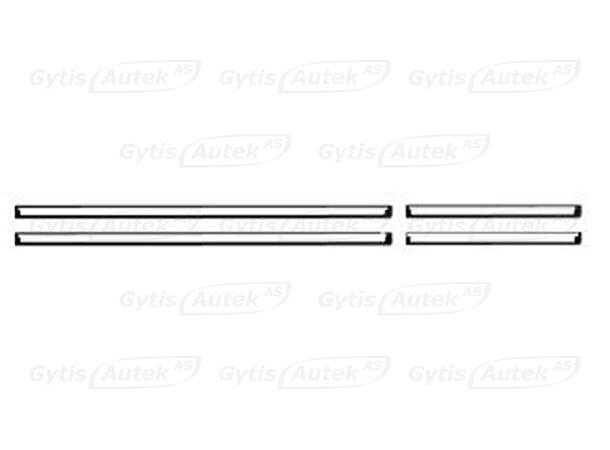 Dörrkantsskydd. Folie | Hyundai IONIQ 9 2025-> | gytek.se