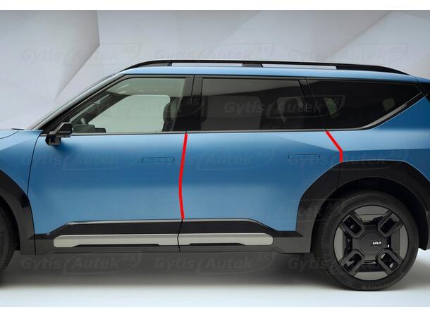 Dørhåndtakbeskyttere | PPF | KIA EV9 2023-> | gytisautek.no