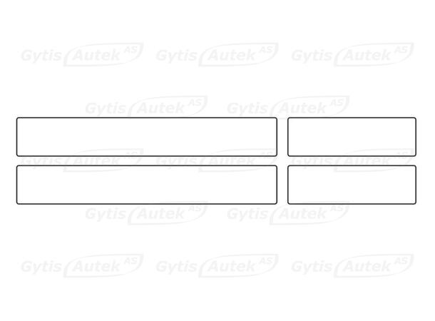 Dørterskelbeskyttere | PPF | Suzuki eVitara 2025-> | gytisautek.no