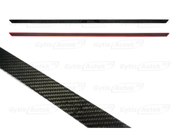 Handtagsskydd till baklucke. Kolfiber VW T6 2016-2024 