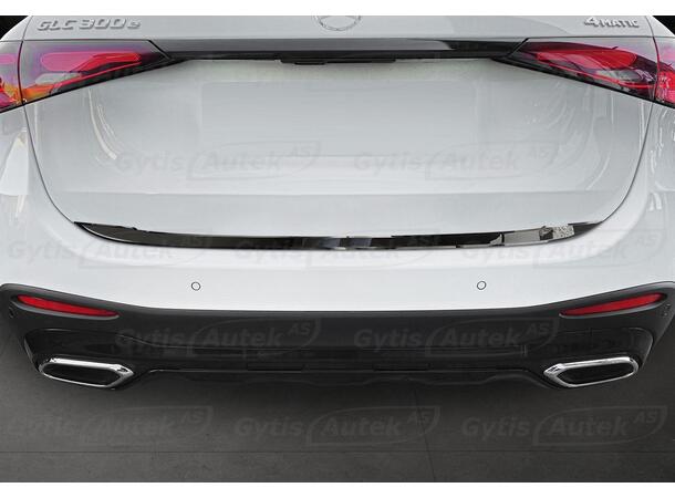 List för nederkant på bakläm. Mörk. Stål MB GLC-Klasse X254 2022-> SUV 