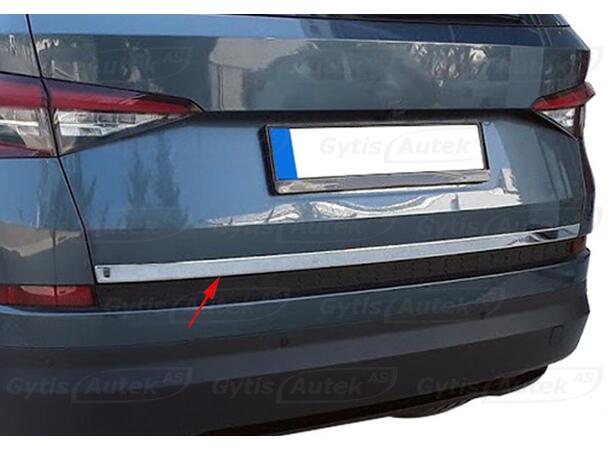 List för nederkant på bakläm. Stål Skoda Kodiaq 2017-2024 