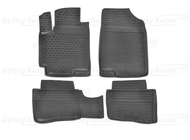 Bilmattor till Kia Rio 2011-2017 | gytek.se