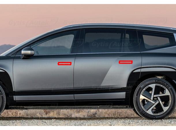 Dörrhandtagsskydd. Folie | Hyundai IONIQ 9 2025-> | gytek.se