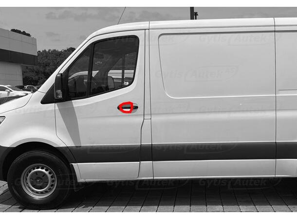 Dörrhandtagsskydd. Folie | MB Sprinter W907-910 2018-> | gytek.se