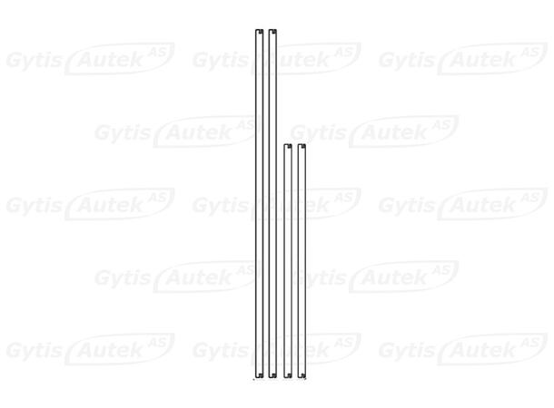 Dörrkantsskydd | PPF-folie | Audi A6 e-tron 2025-> | gytek.se
