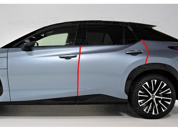 Dörrkantsskydd | PPF |  Lexus RZ 2023-> | gytek.se