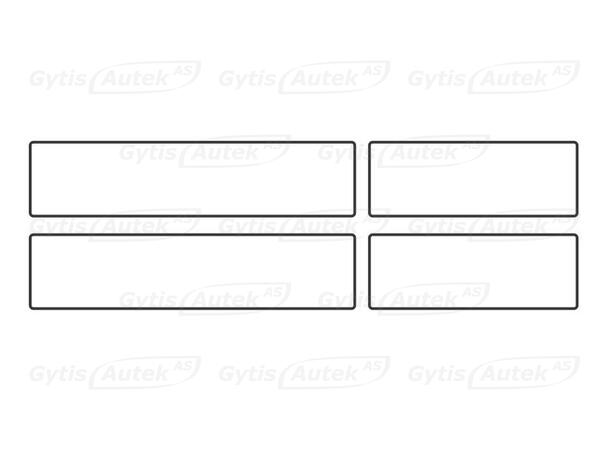 Instegsskydd | PPF-folie | Zeekr 7X 2025-> | gytek.se