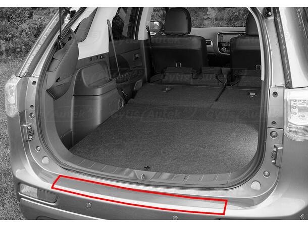 Stötfångarskydd | PPF-folie | Mitsubishi Outlander 2013-2015|gytek.se
