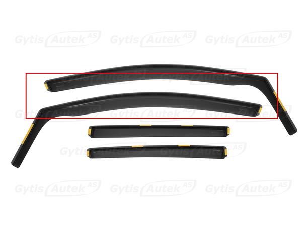 Vindavvisare. In-Channel. B-vara VW Golf VII Sportsvan 2014-2018 