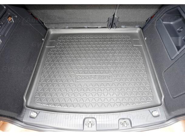 Bagagerumsmatta. Plast Ford Tourneo Connect 2024-> 5 säten 