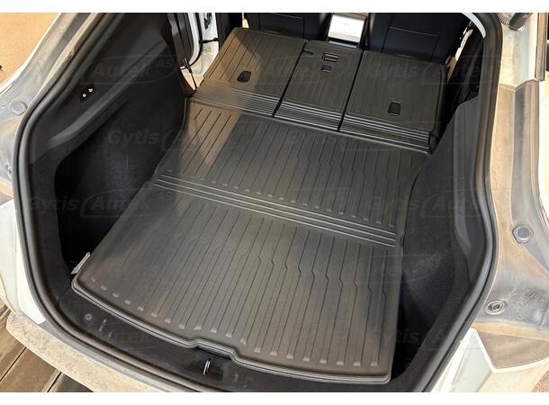 Bagagerumsmatta med rygg | Tesla Model Y 2025-> Juniper | gytek.se