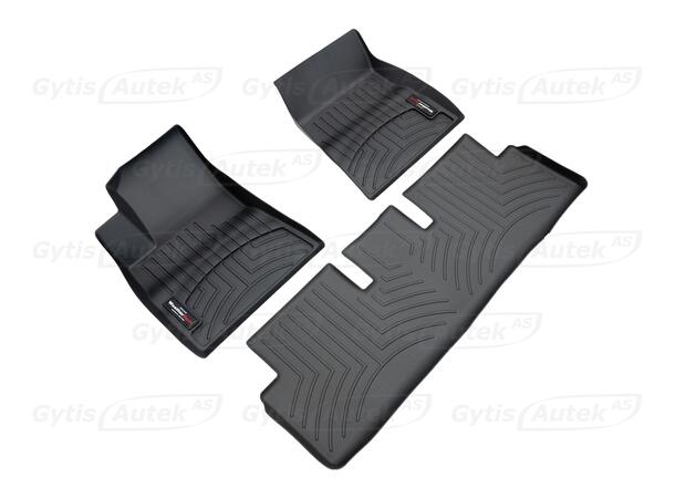 Bilmattesett Tesla Model 3 2023-> | gytisautek.no