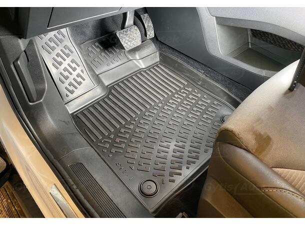 Bilmattor. Gummi Skoda Elroq 2025-> 