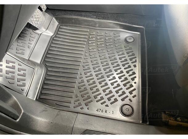 Bilmattor. Gummi Skoda Elroq 2025-> 
