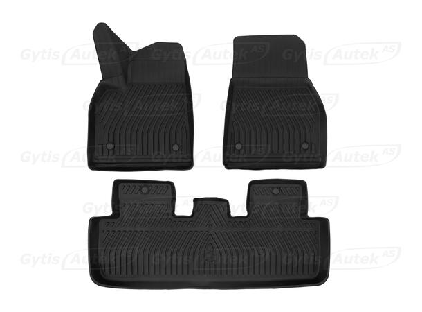 Gulvmatter | Tesla Model Y 2021-2025 | gytisautek.no