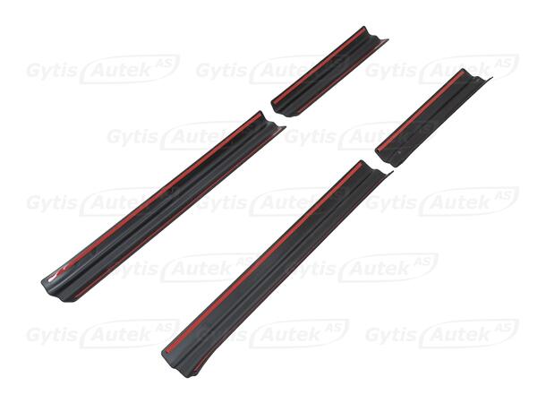Instegsskydd. Plast Ford F-150 2015-2020 Super Crew 