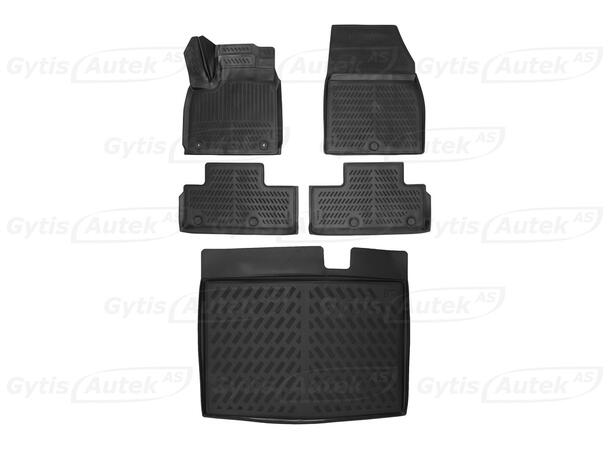 Bilmatta set | Renault Megane E-Tech Electric 2022-> | gytek.se