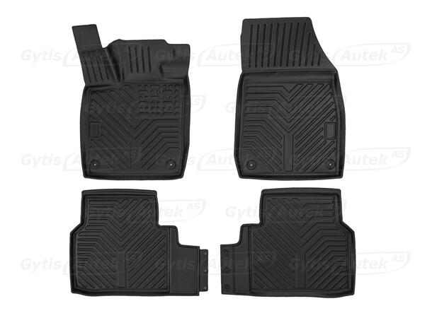 Bilmattor. Gummi Skoda Elroq 2025-> 