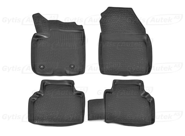 Gulvmatter til Ford Tourneo Courier 2014-2016 | gytisautek.no