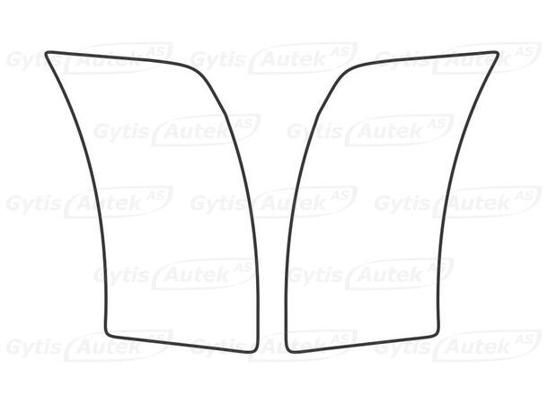 Hjulhusskydd | PPF | VW Caddy 2004-2015 | gytek.se