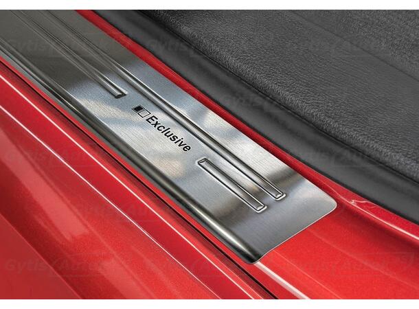 Innstigningslister i stål til BMW X6 F16 2015-2019 | gytisautek.no