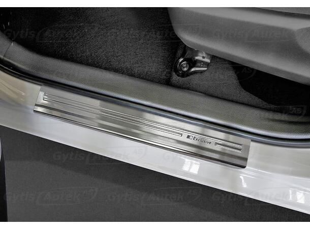 Innstigningslister i stål til Toyota Yaris 2014-2020 | gytisautek.no