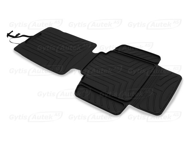 Sätesskydd till barnsäte. Svart Universell 