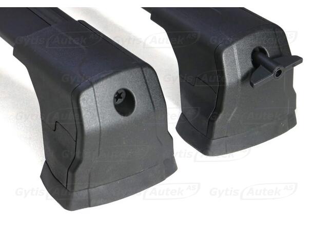 Takräcke. Fixpoint. Svart Ford Tourneo Courier 2024-> 