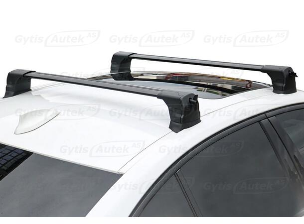 Takräcke. Fixpoint. Svart Ford Tourneo Courier 2024-> 