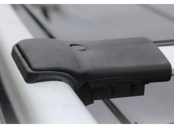 Takräcke. Wingcarrier. Silver Ford Transit Custom 2024-> 