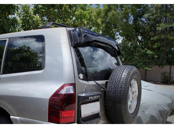 Bakluke spoiler til Mitsubishi Pajero 1999-2007 | gytisautek.no