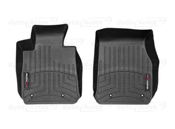 Bilmattor. Fram. Plast BMW 2 ser. F22 2014-2021 Coupe 2WD 