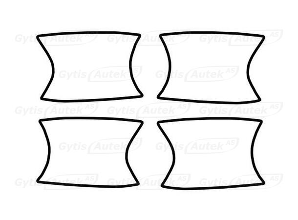 Dörrhandtagsskydd | PPF | Skoda Elroq 2025-> | gytek.se