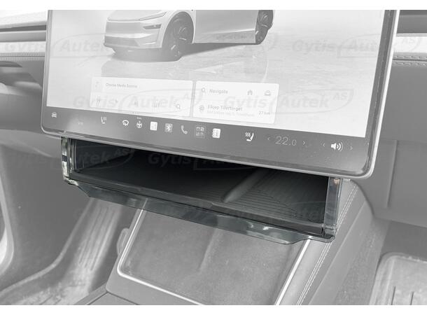 Förvaringsbox under skärm Tesla Model Y 2025-> Juniper 