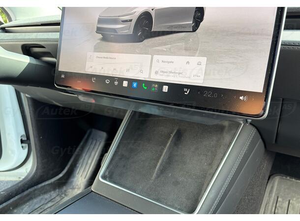 Förvaringsbox under skärm Tesla Model Y 2025-> Juniper 