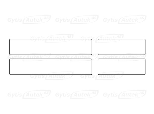 Instegsskydd | PPF-folie | Changan Deepal S07 2025-> | gytek.se