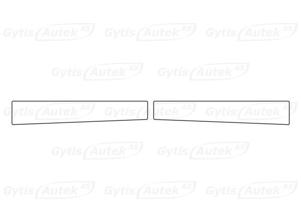 Instegsskydd | PPF-folie | Ford Transit Courier 2014-2023 | gytek.se