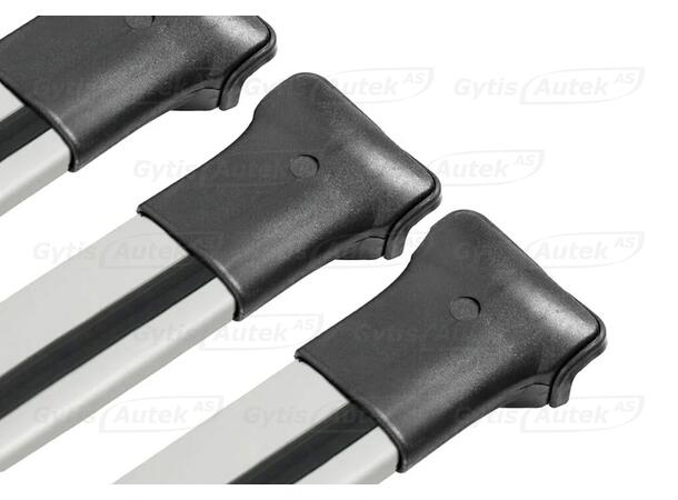 Takräcke. Wingcarrier. Silver Ford Tourneo Custom 2024-> 