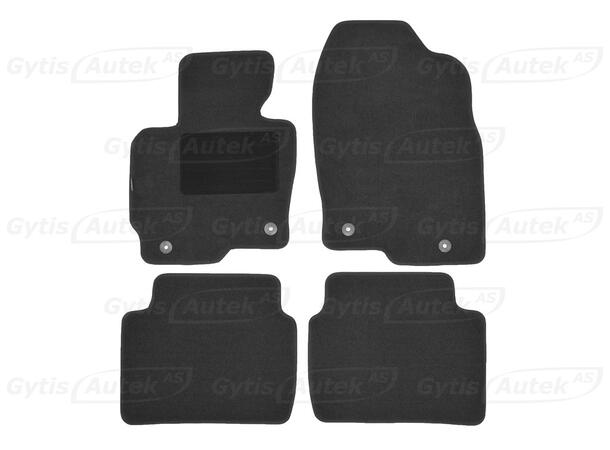 Gulvmatter i stoff til Mazda CX-5 2011-2017 | gytisautek.no