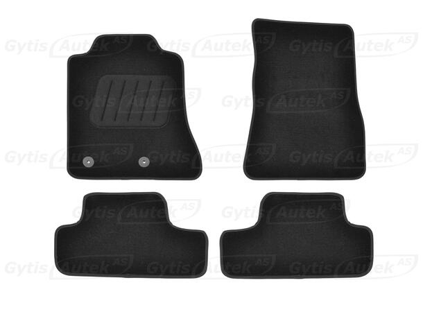 Gulvmatter i stoff til Ford Mustang 2005-2014 | gytisautek.no